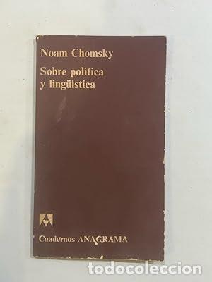 Libros: SOBRE POL&Iacute;TICA Y LING&Uuml;&Iacute;STICA - Chomsky,Noam - Foto 1