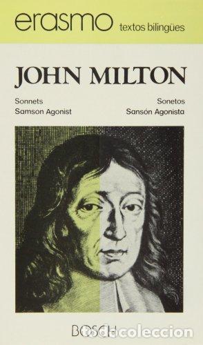 Libros: SONNETS/SONETOS SAMSON AGONIST/SANS&Oacute;N AGONISTA (Texto Bilingue) - Milton,John - Foto 1