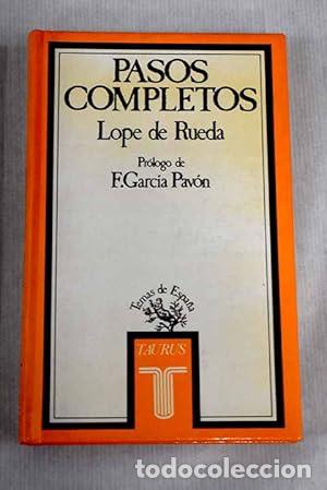 Libros: PASOS COMPLETOS - De Rueda,Lope - Foto 1