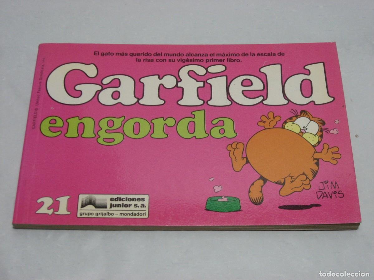 Libros: GARFIELD engorda 21 - Manuel Garrido - Foto 1