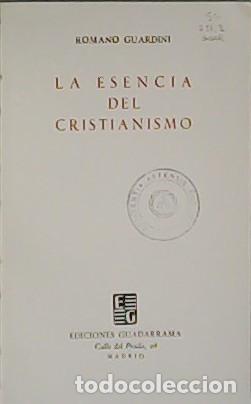 Libros: GUARDINI, Romano.- - La esencia del Cristianismo. - Foto 2