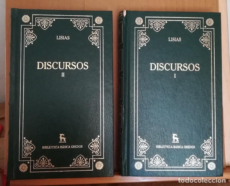 Libros: DISCURSOS. 2 TOMOS - LISIAS - Foto 1