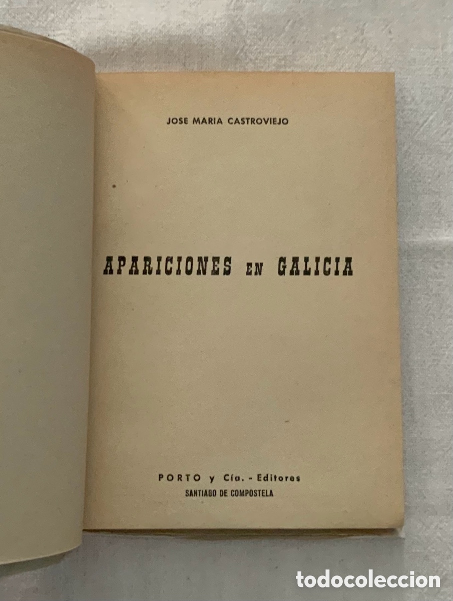 Libros: Apariciones en Galicia. Castroviejo - Foto 3