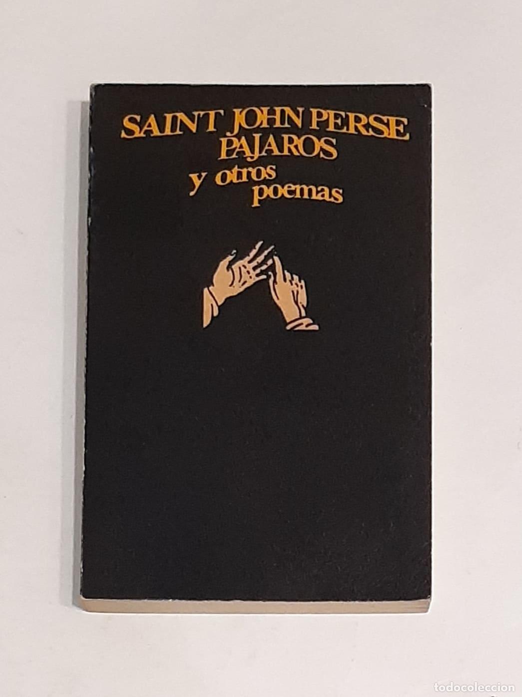 Libros: PERSE, Saint-John. - P&aacute;jaros y otros poemas. - Foto 1