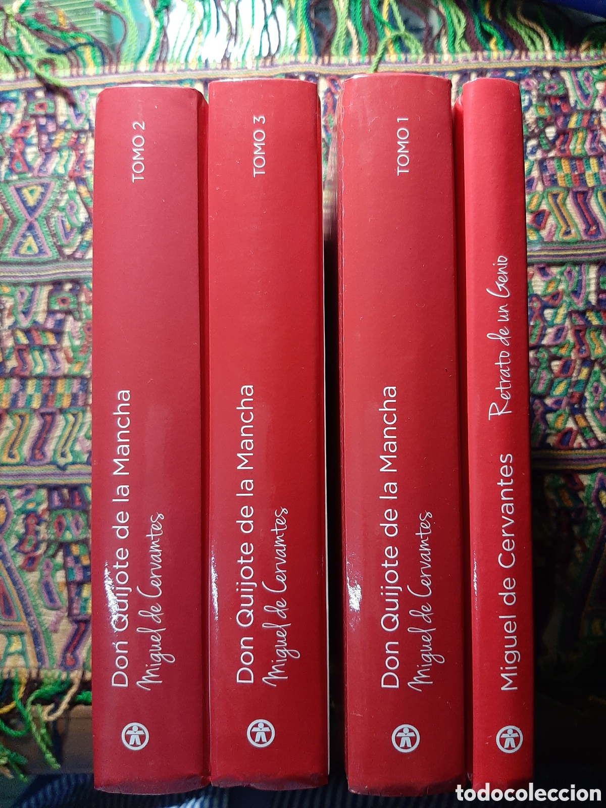 Livros em segunda m&atilde;o: Miguel de Cervantes Don Quijote de la Mancha Edicion IV Centenario 4 libros