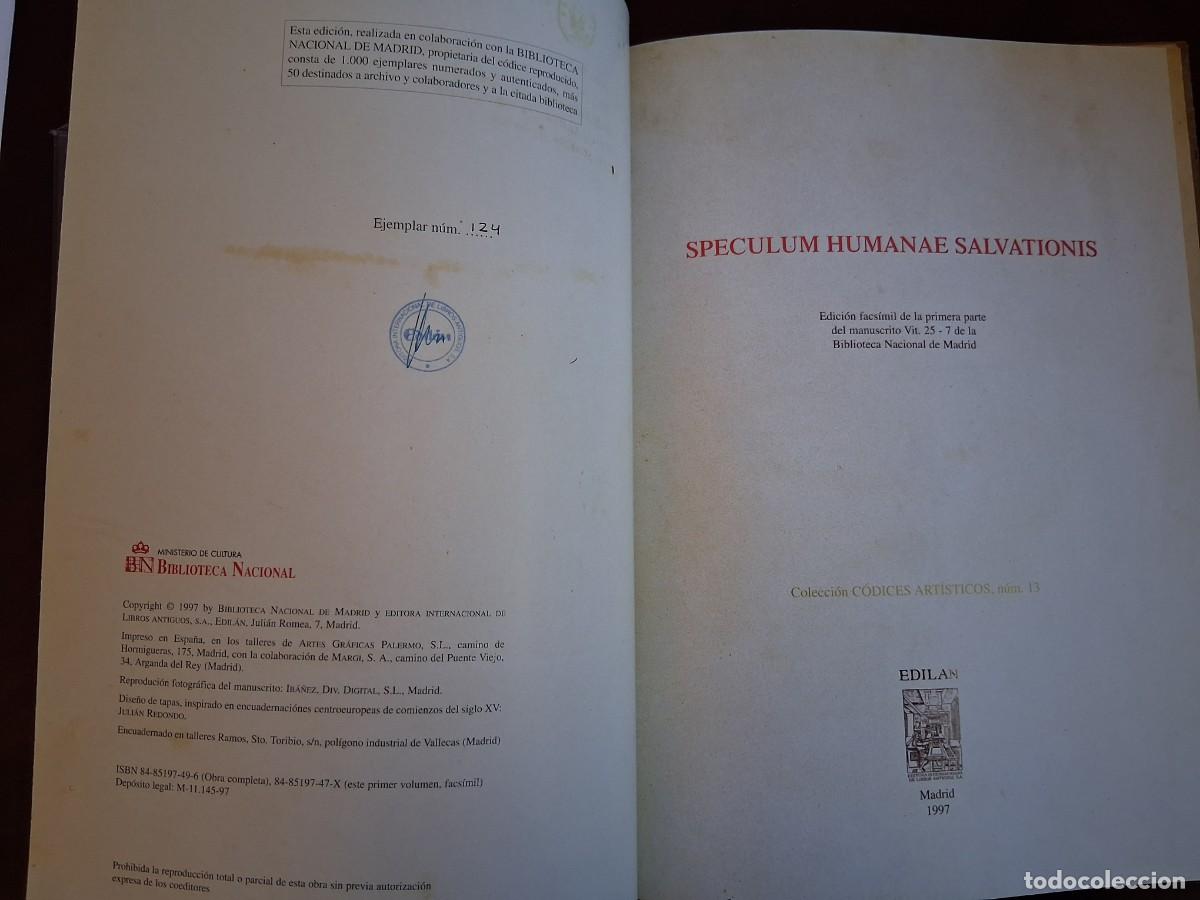 Libros: Speculum Humanae Salvationis - Edilan - Foto 2