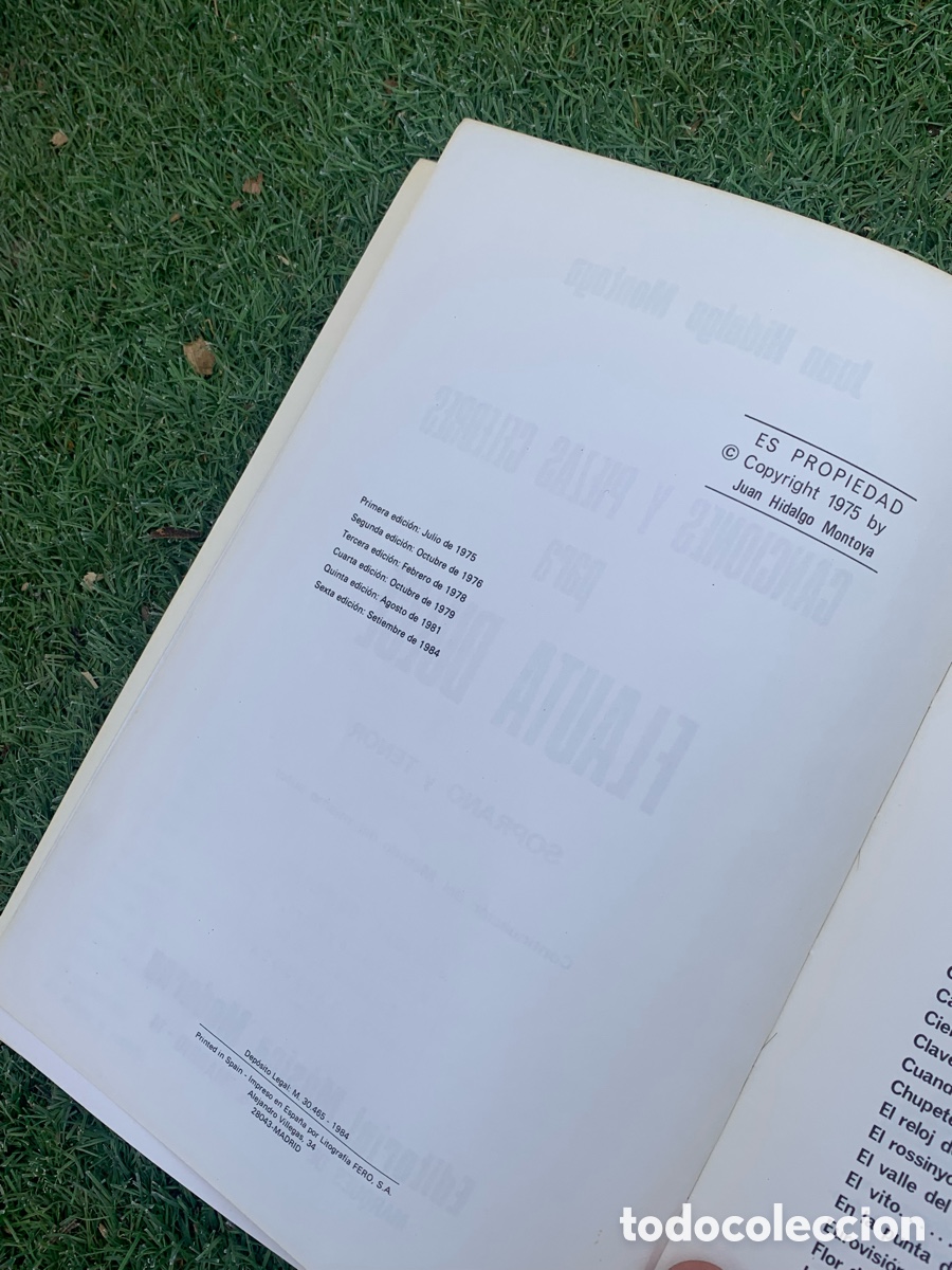 Libros: &bull;Canciones y piezas c&eacute;lebres para flauta dulce - Foto 10