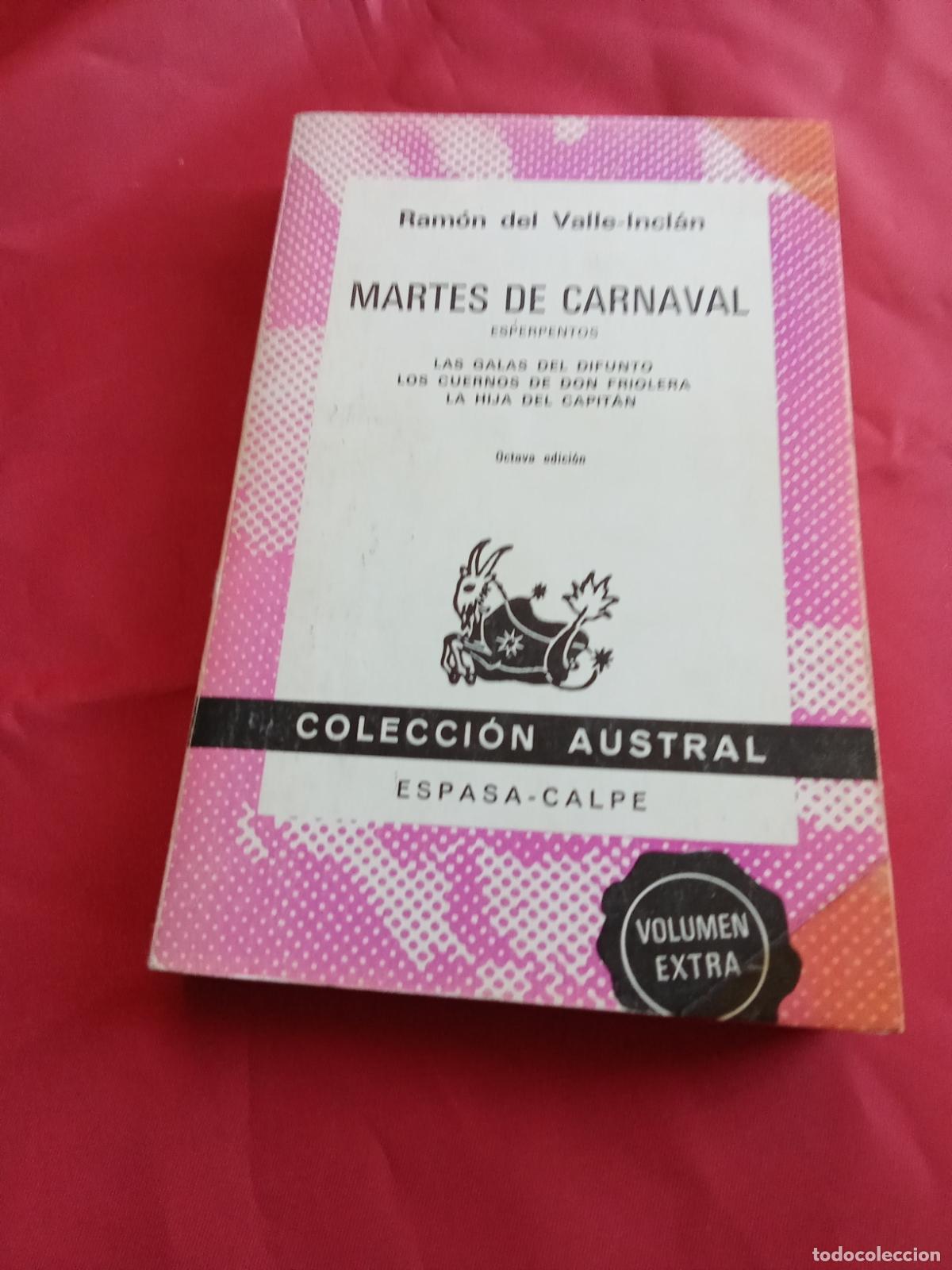 Libros: Martes de carnaval. Ram&oacute;n del Valle-Incl&aacute;n L.9309-729 - Foto 1