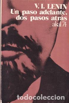 Libros: Un paso adelante, dos pasos atr&aacute;s - V. I. Lenin - Foto 1