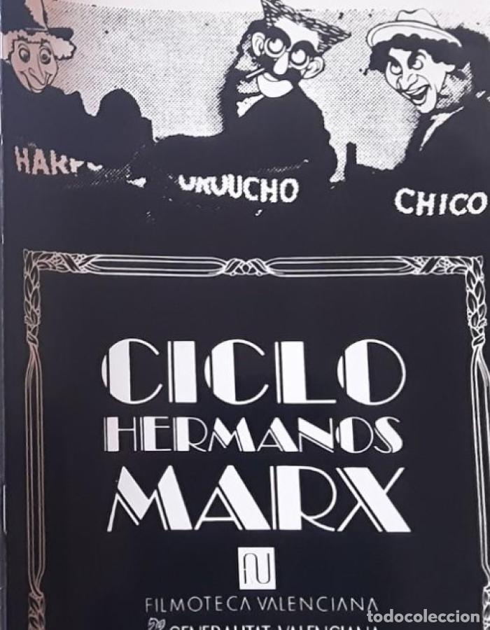 Libros: Ciclo Hermanos Marx. Filmoteca valenciana. Generalitat Valenciana. -