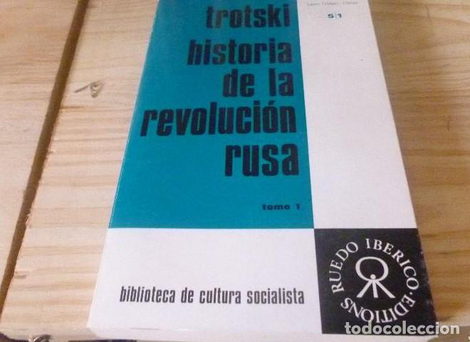 Libros: TROTSKY HIST DE LA REVOLUCION RUSA ANDRADE Y MART&Iacute;NEZ RUEDO IB&Eacute;RICO 1972 293pp -