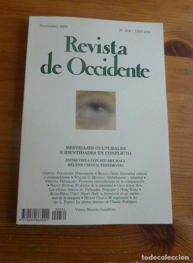Libros: REVISTA DE OCCIDENTE. NOVIEMBRE 2000. N&ordm; 234. MESTIZAJES CULTURALES E IDENTIDADES EN CONFLICTO. 155