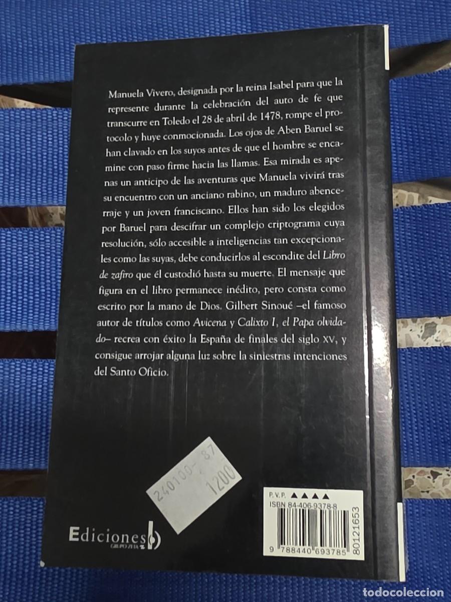 Libros: SUBASTA DE LIBROS SALIDA 1&euro; - El Libro De Zafiro - Foto 3