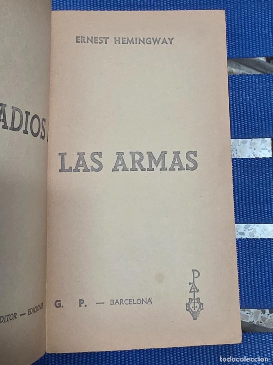 Libros: SUBASTA DE LIBROS SALIDA 1&euro; - Adi&oacute;s A Las Armas - Foto 2
