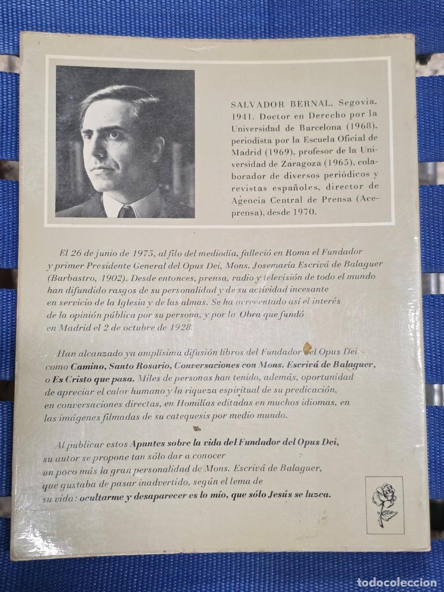 Libros: Mons. Josemaria Escriv&aacute; de Balaguer - Foto 3