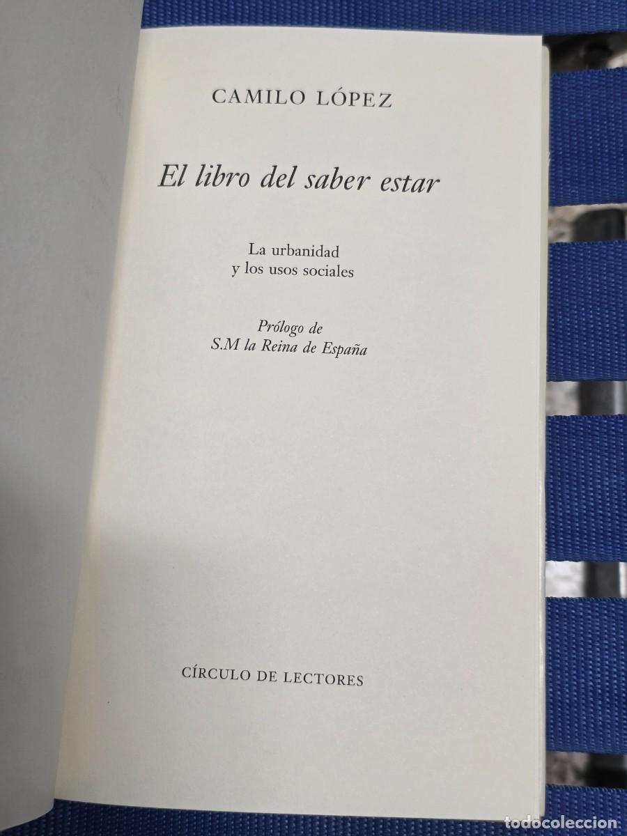 Libros: SUBASTA DE LIBROS SALIDA 1&euro; - El Libro Del Saber Estar - Foto 2