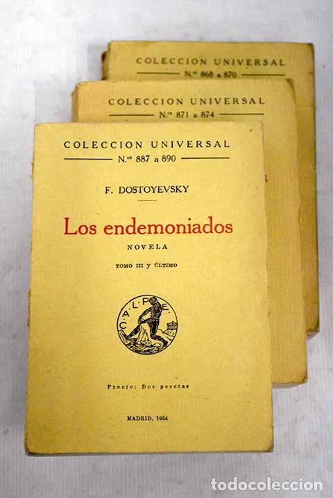Libros: Los endemoniados: Dostoyevski, Fedor.- Dostoyevski, Fedor - Foto 1