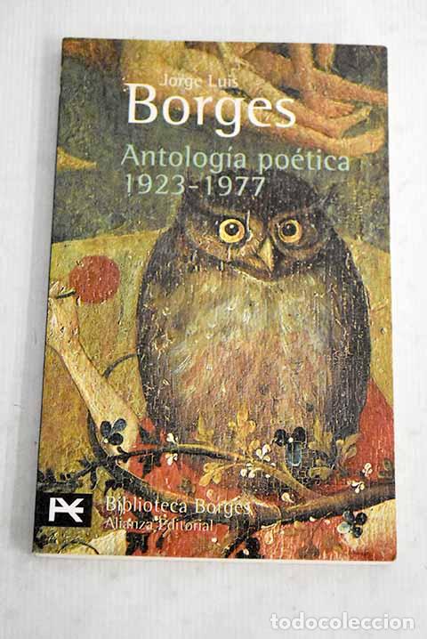 Libros: Antolog&iacute;a po&eacute;tica: 1923-1977.- Borges, Jorge Luis