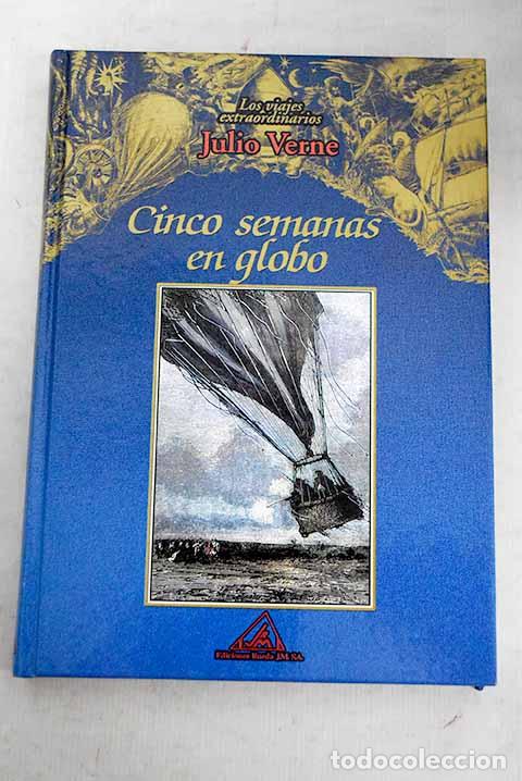 Libros: Cinco semanas en globo.- Verne, Julio - Foto 1