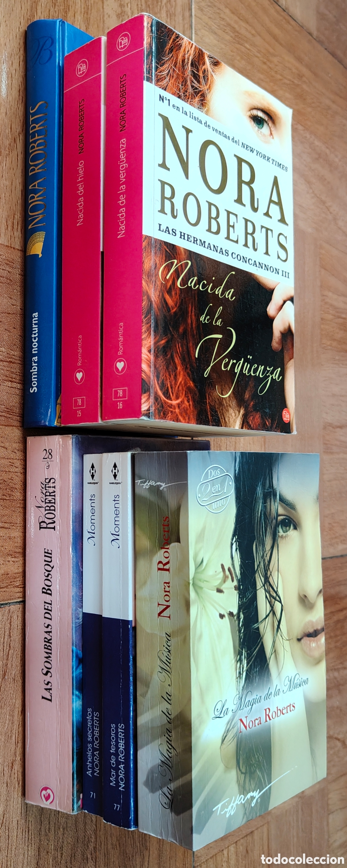 Libros: Lote de 7 Libros (9 Novelas) - Nora Roberts - Foto 2