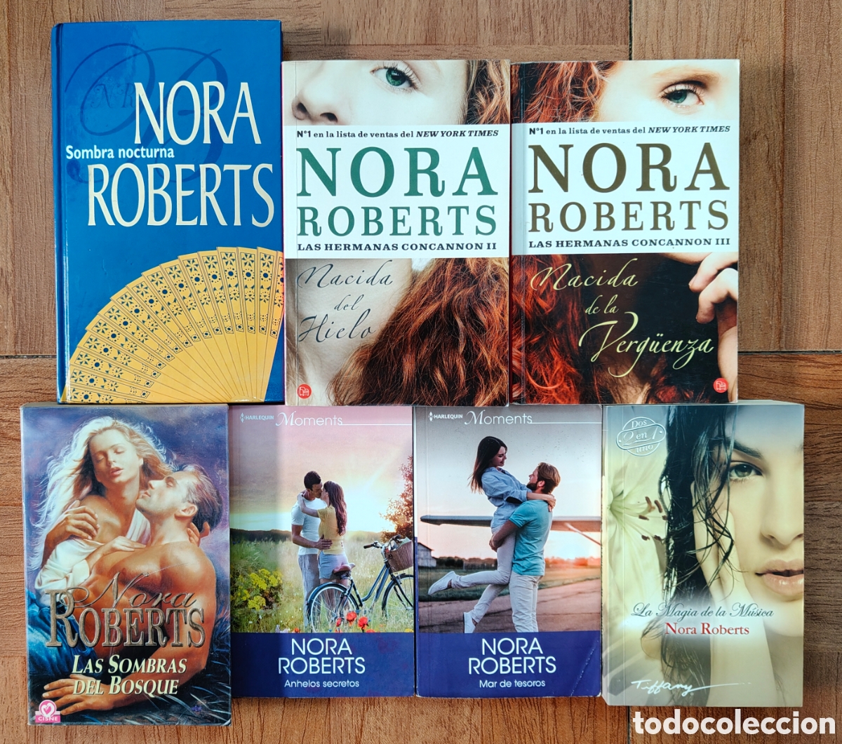 Libros: Lote de 7 Libros (9 Novelas) - Nora Roberts - Foto 1