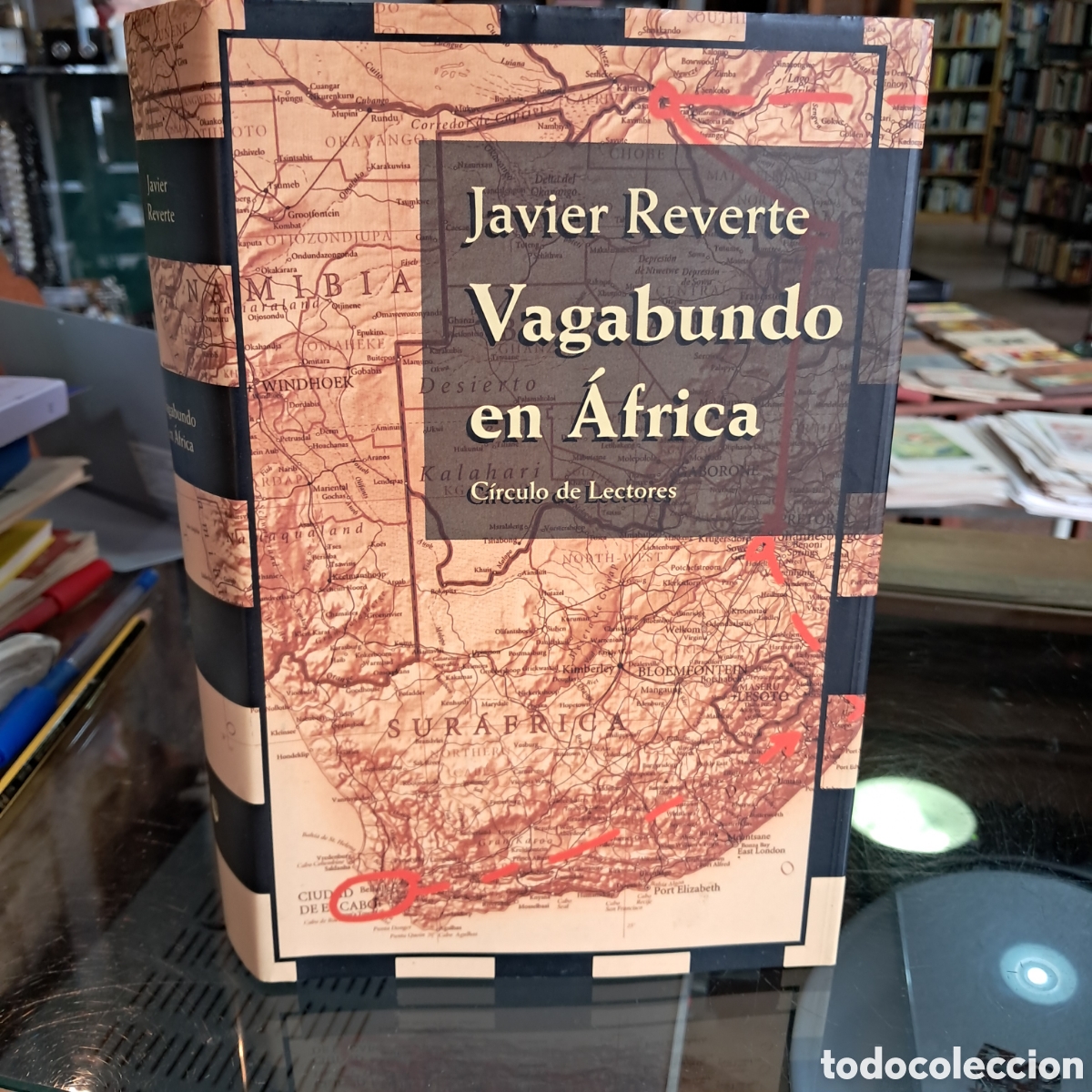 Libros: Javier Reverte, Vagabundo en &Aacute;frica, C&iacute;rculo de Lectores - Foto 1