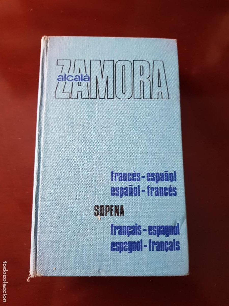 books: ALCALA ZAMORA-DICCIONARIO-FRANCES ESPA&Ntilde;OL-ESPA&Ntilde;OL FRANCES