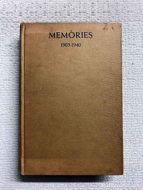 Libros: Mem&ograve;ries. 1905-1940 - Xavier Benguerel - Foto 1