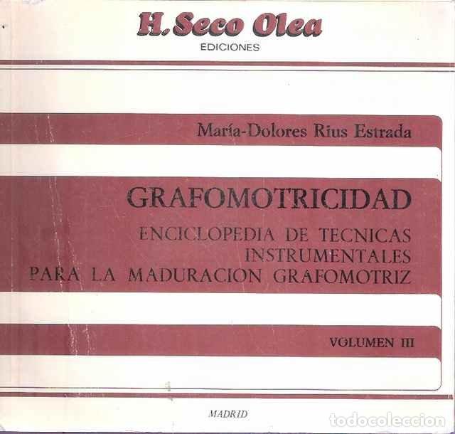 Libros: Grafomotricidad - M&ordf; Dolores Rius Estrada