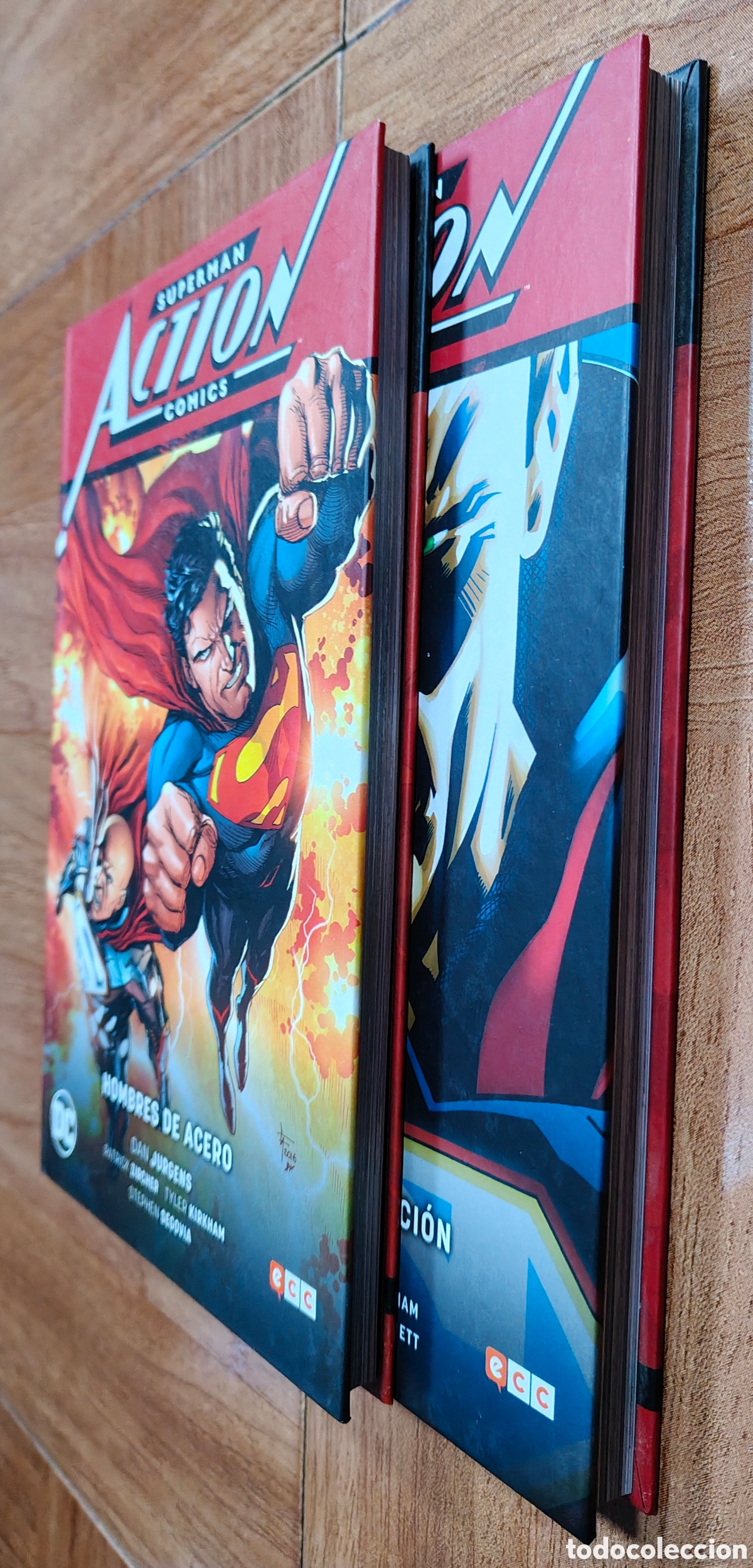 Libros: Superman Action Comics: Renacimiento Parte 1 y 2 � ECC - Dan Jurgens / Zircher / Krkham - Foto 4