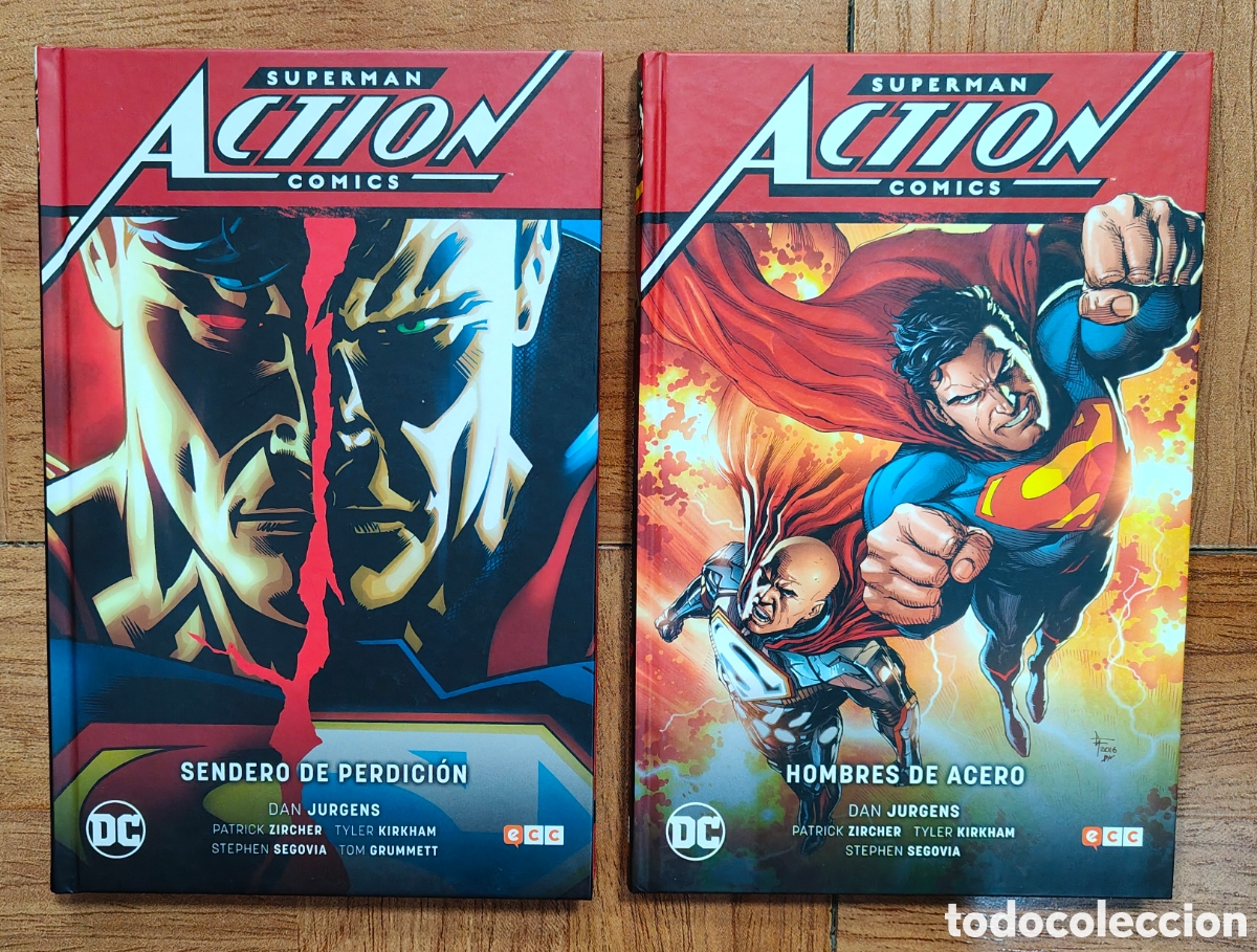 Libros: Superman Action Comics: Renacimiento Parte 1 y 2 � ECC - Dan Jurgens / Zircher / Krkham - Foto 1