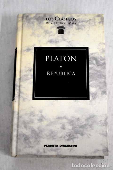 Libros: Rep&uacute;blica: Plat&oacute;n: Planeta-De Agostini..- Plat&oacute;n - Foto 1