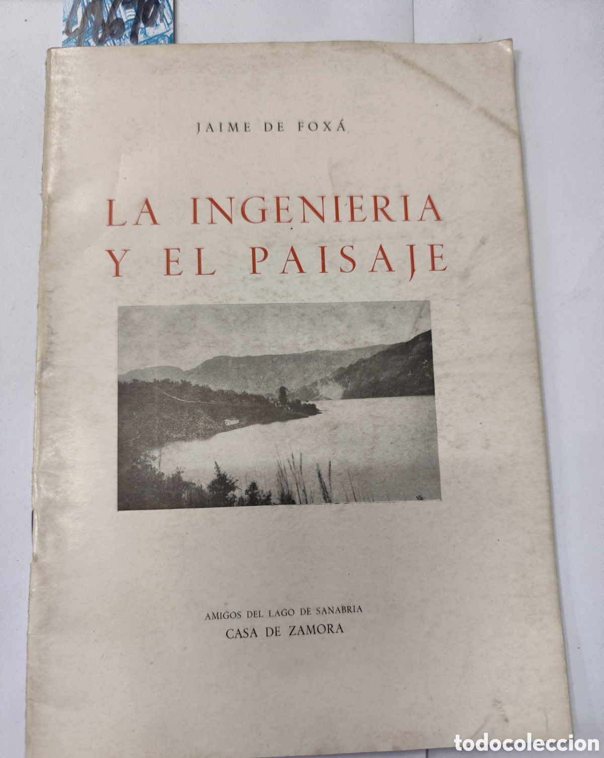 Libros: LA INGENIERIA Y EL PAISAJE. 1&ordf; Edici&oacute;n. A&ntilde;o 1953 - FOXA,Jaime de