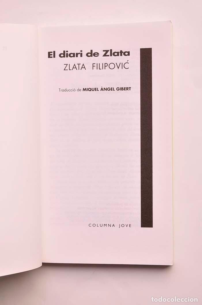 Libros: El diari de Zlata - FLIPOVIC, Zlata - Foto 2