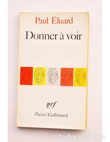 Libros: Donner &agrave; voir - &Eacute;LOUARD, Paul - Foto 1