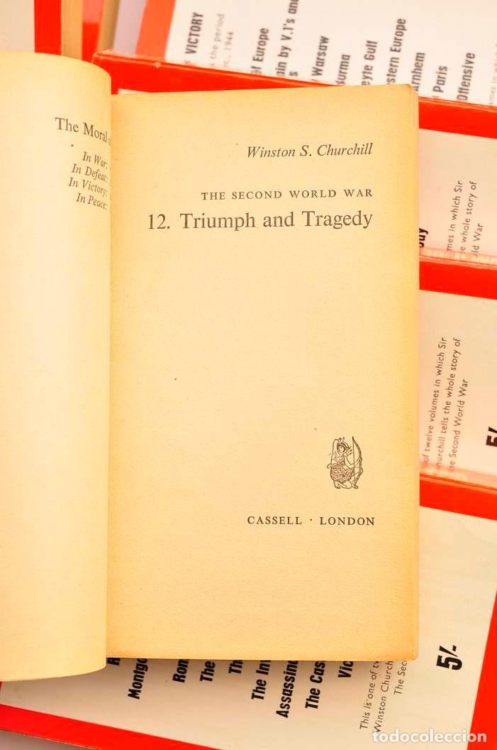 Libros: The Second Word War - CHURCHILL, Winston S. - Foto 7