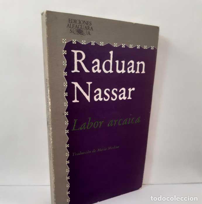 Libros: LABOR ARCAICA - NASSAR, RADUAN - Foto 1