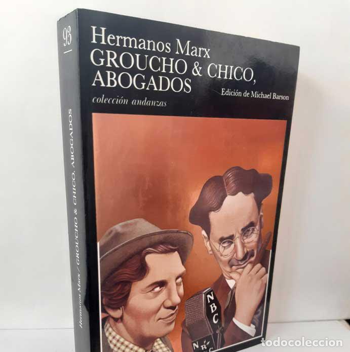 Libros: GROUCHO Y CHICO, ABOGADOS - HERMANOS MARX - Foto 1