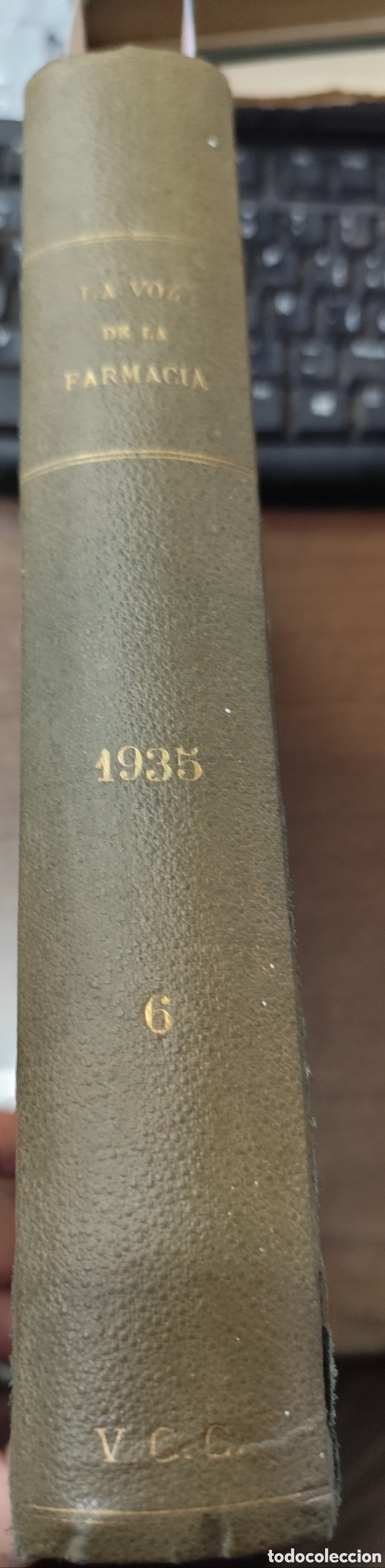 Livros em segunda m&atilde;o: LA VOZ DE LA FARMACIA. Organo de la clase Farmac&eacute;utica Espa&ntilde;ola. Revista mensual. A&ntilde;o completo. De 1