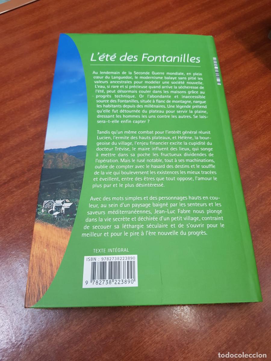 Libros: L`ETE DES FONTANILLES-JEAN-LUC FABRE - Foto 2