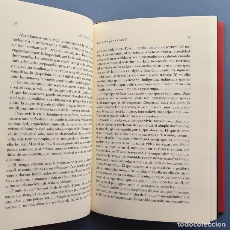 Libros: Los Sue&ntilde;os y el Tiempo. - Zambrano, Mar&iacute;a. - Foto 5