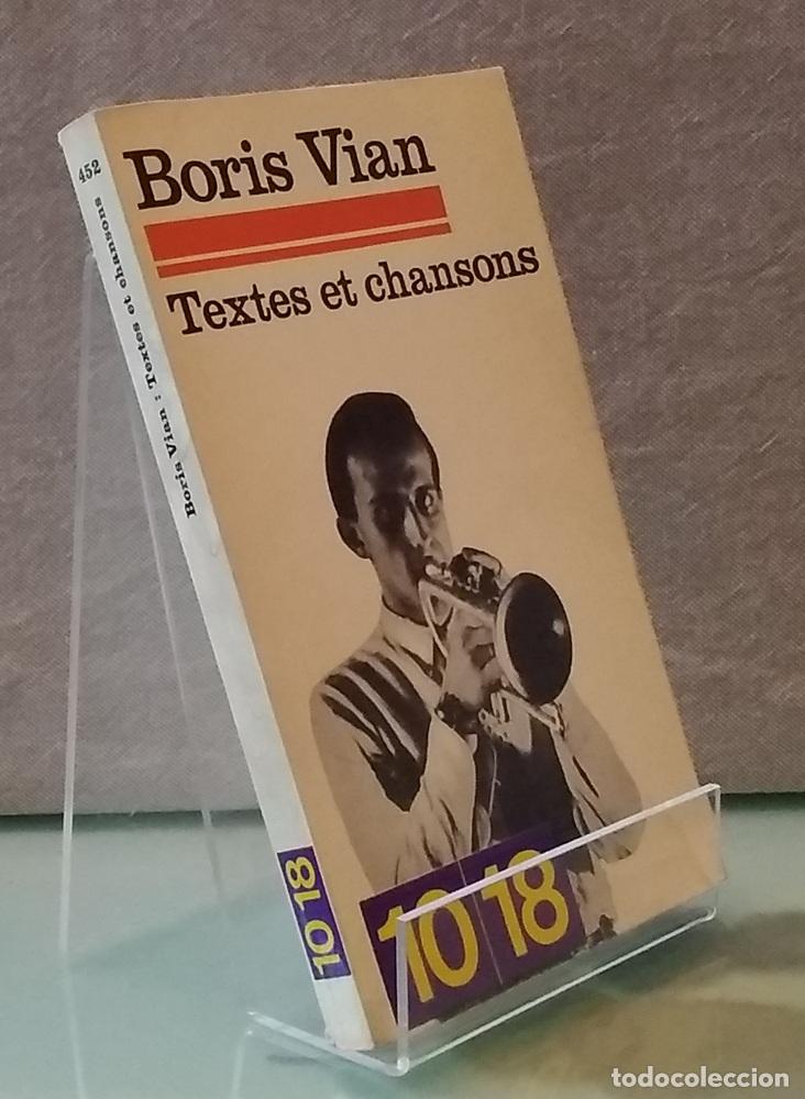 Libros: Textes et chansons - Boris Vian - Foto 1