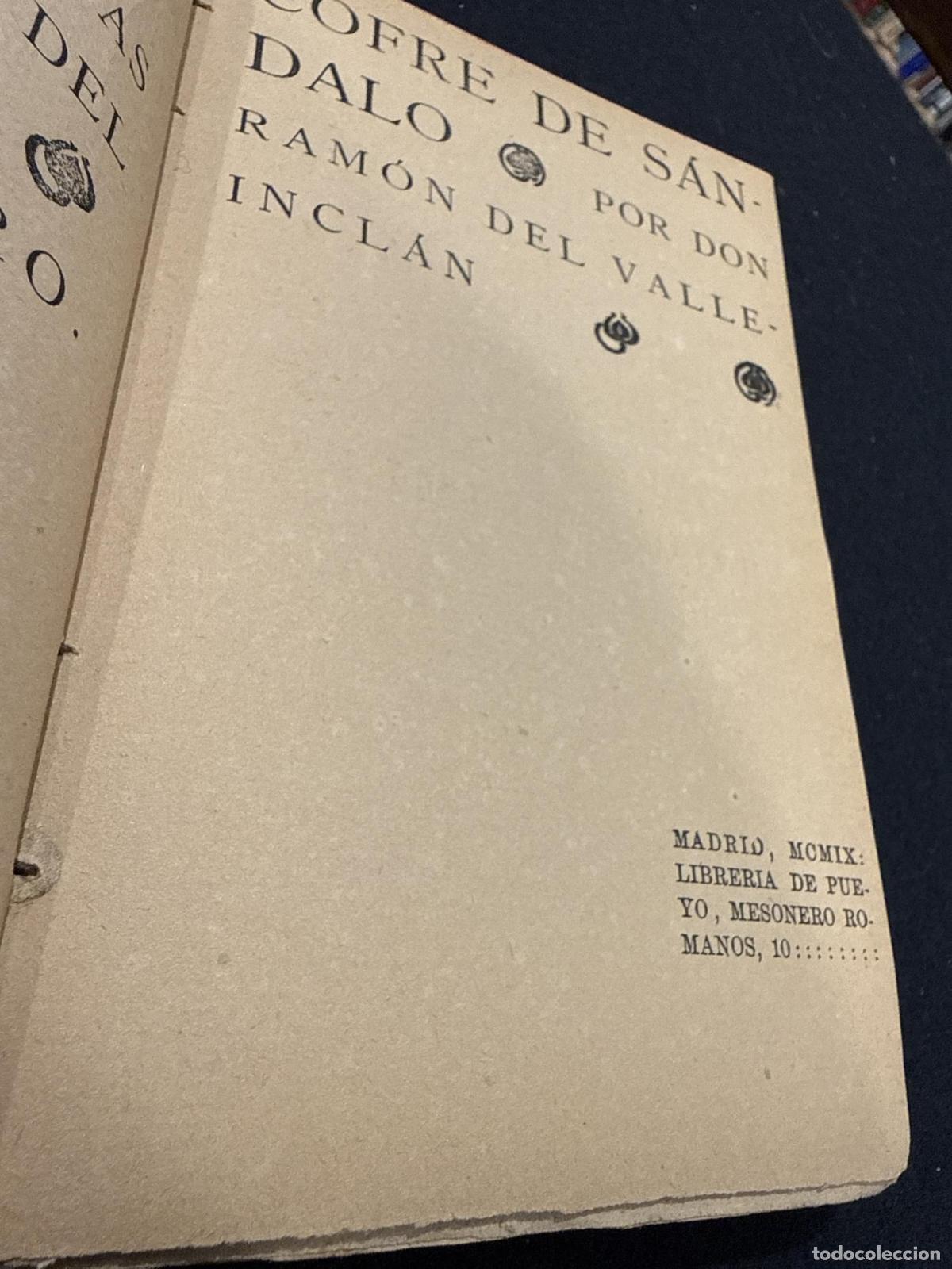 Libros: Cofre de S&aacute;ndalo - Valle-Incl&aacute;n - Foto 4