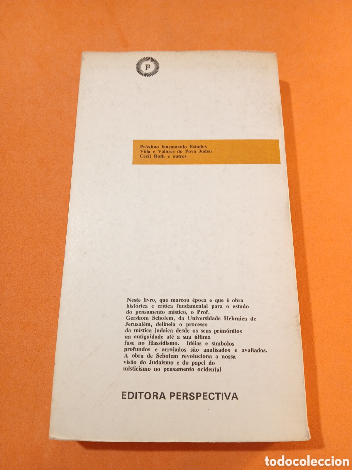 Libros: A MISTICA JUDAICA � CABALA - GERSHOM SCHOLEM - Foto 2