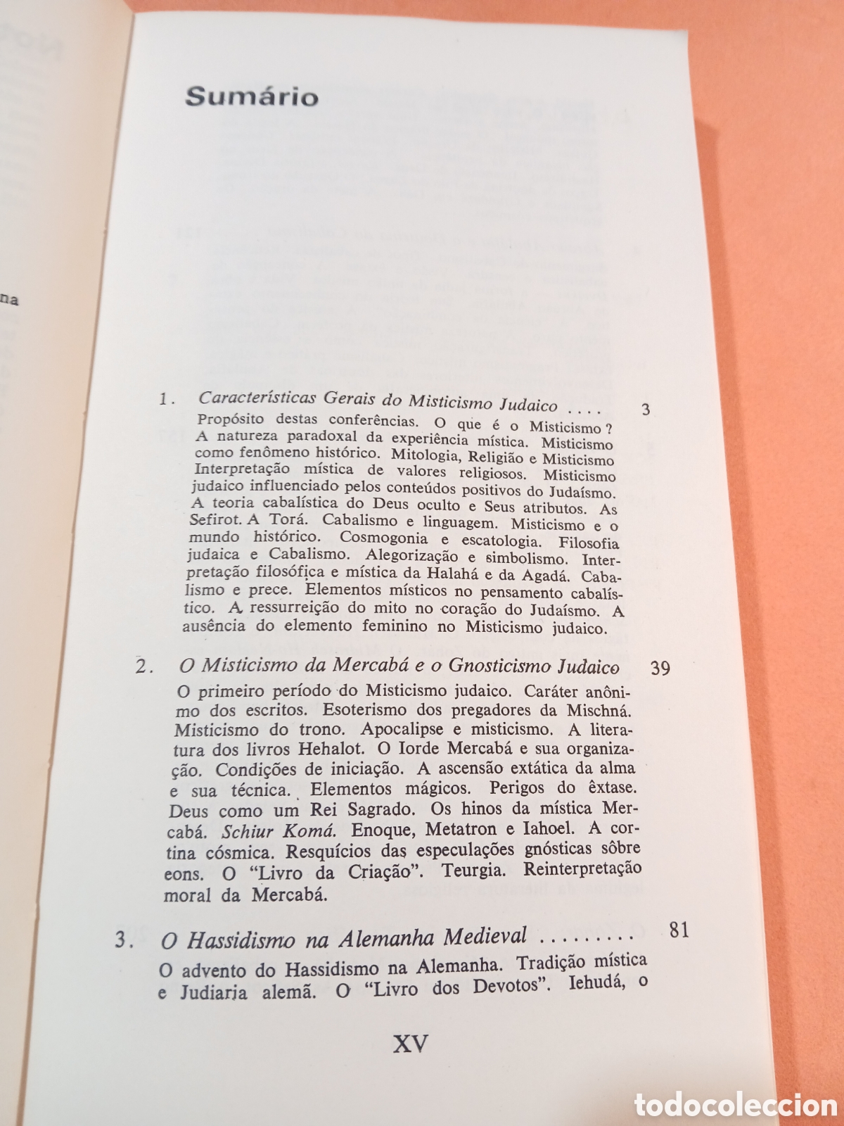 Libros: A MISTICA JUDAICA � CABALA - GERSHOM SCHOLEM - Foto 3