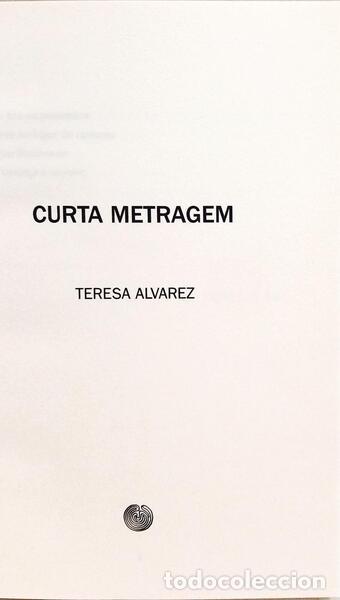 Libros: ALVAREZ. (Teresa) - CURTA METRAGEM. - Foto 2