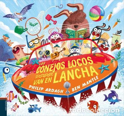 Libros: (N).CONEJOS LOCOS VAN EN LANCHA, LOS.(PRIMEROS LECTORES)- 9788414041840