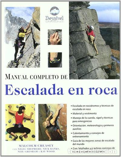 Libros: Manual completo de escalada en roca- 9788495760098 - Foto 1