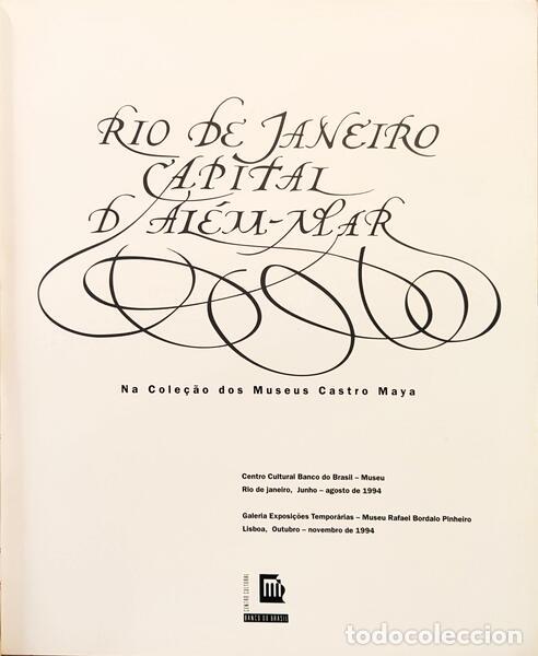 Libros: RIO DE JANEIRO: CAPITAL D&#39;AL&Eacute;M-MAR. - Foto 2
