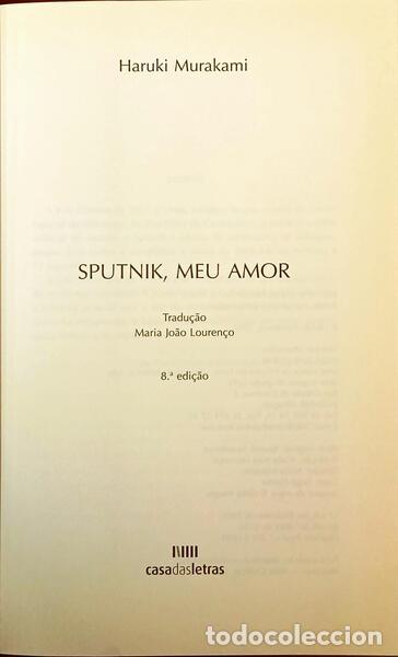 Libros: MURAKAMI. (Haruki) - SPUTNIK, MEU AMOR. [8.&ordf; EDI&Ccedil;&Atilde;O] - Foto 2